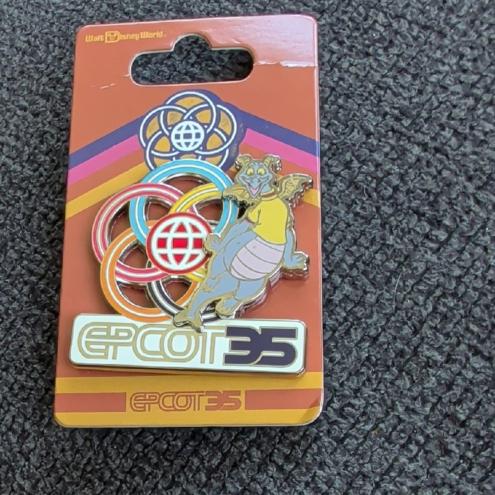 Disney EPCOT 35th Anniversary Figment Pin